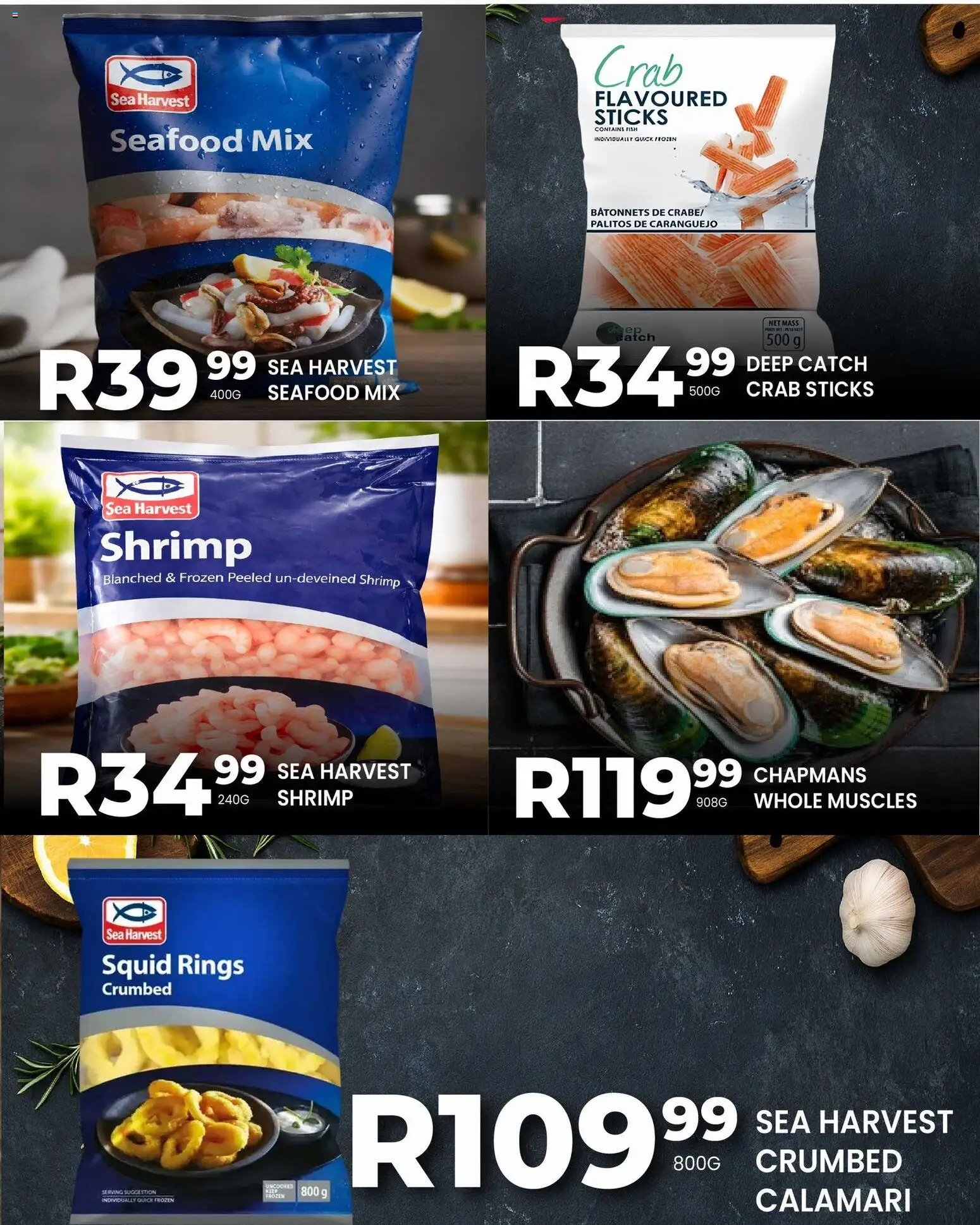 New Take n Pay catalogue – valid from 31.03.2026 | Page: 51 | Products: Seafood