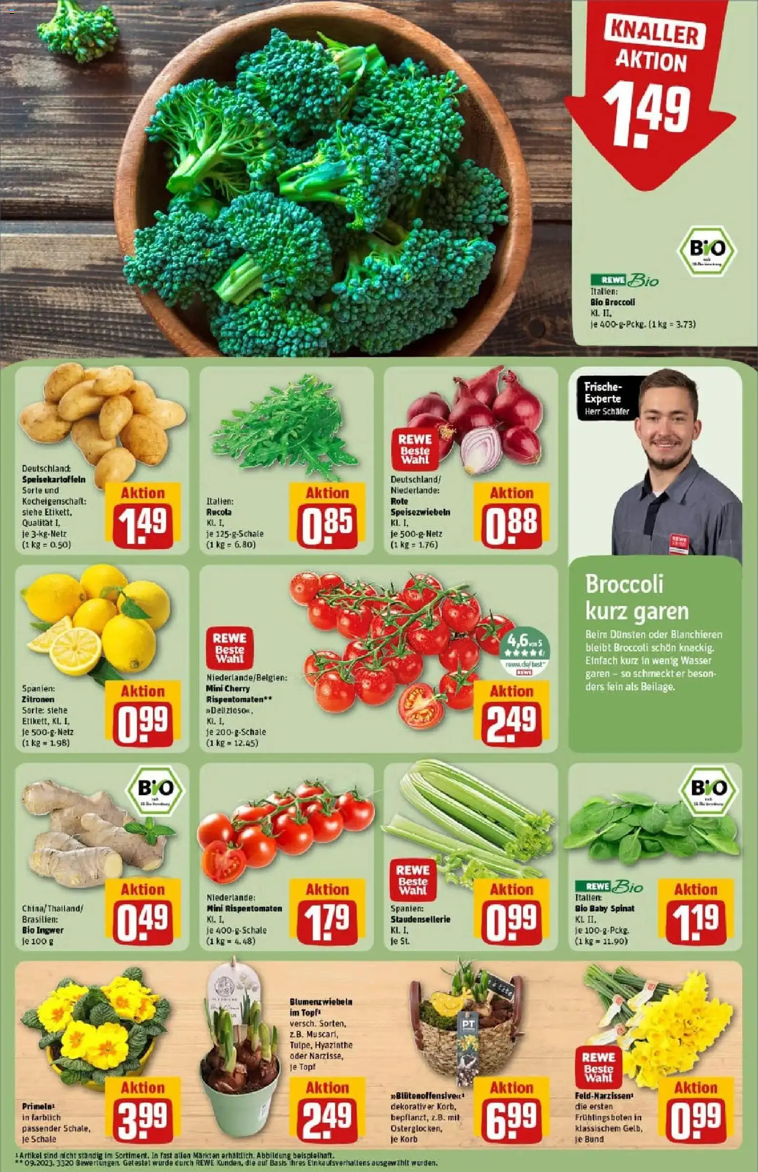 Rewe prospekt Chemnitz	 – gültig ab 26.01.2026 | Seite: 7 | Produkte: Rucola, Korb, Wasser, Zitronen