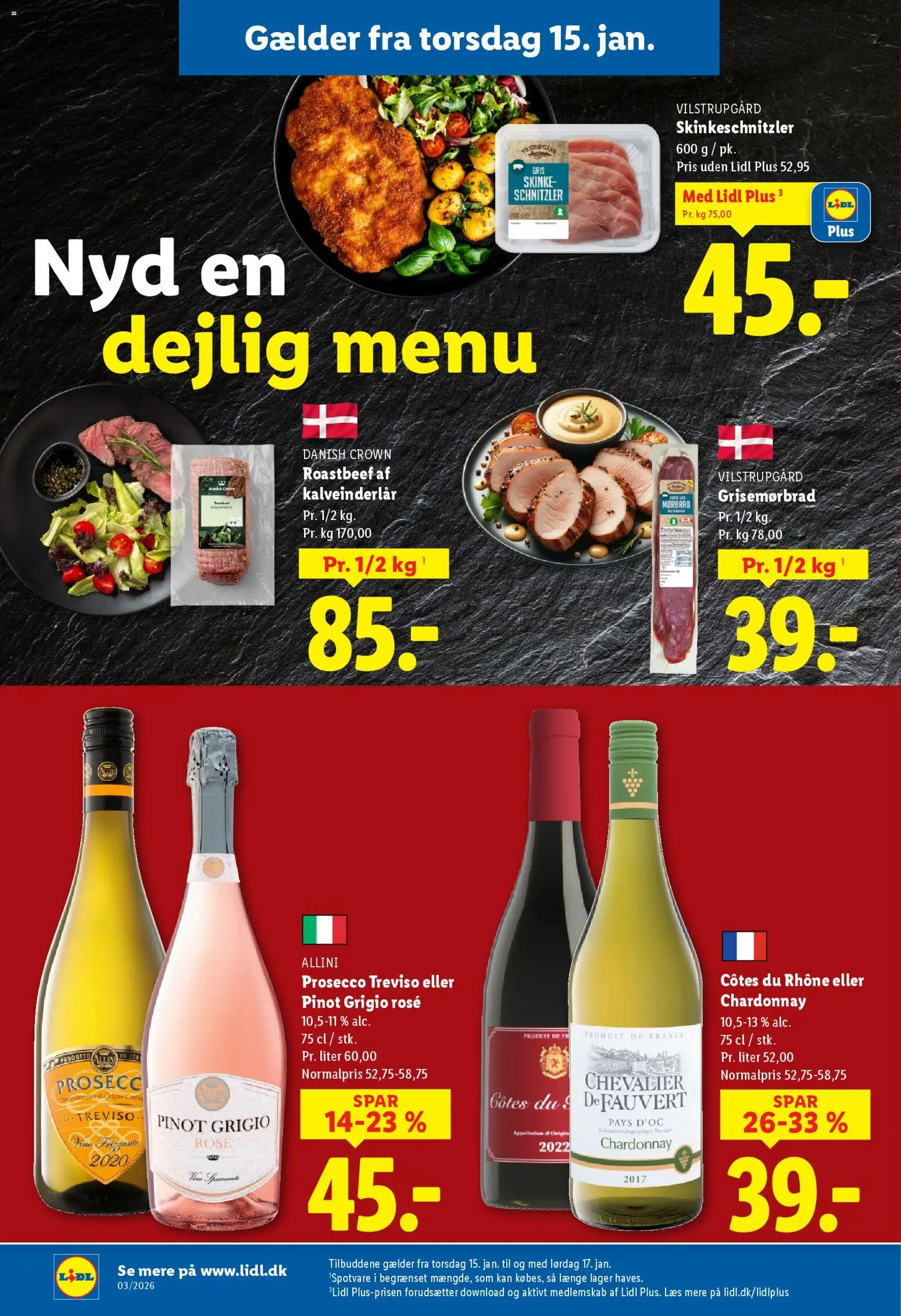 Lidl tilbudsavis – gyldig fra 11.01.2026 | Side: 34 | Produkter: Skinke, Máscara bucal, Schnitzler, Roastbeef