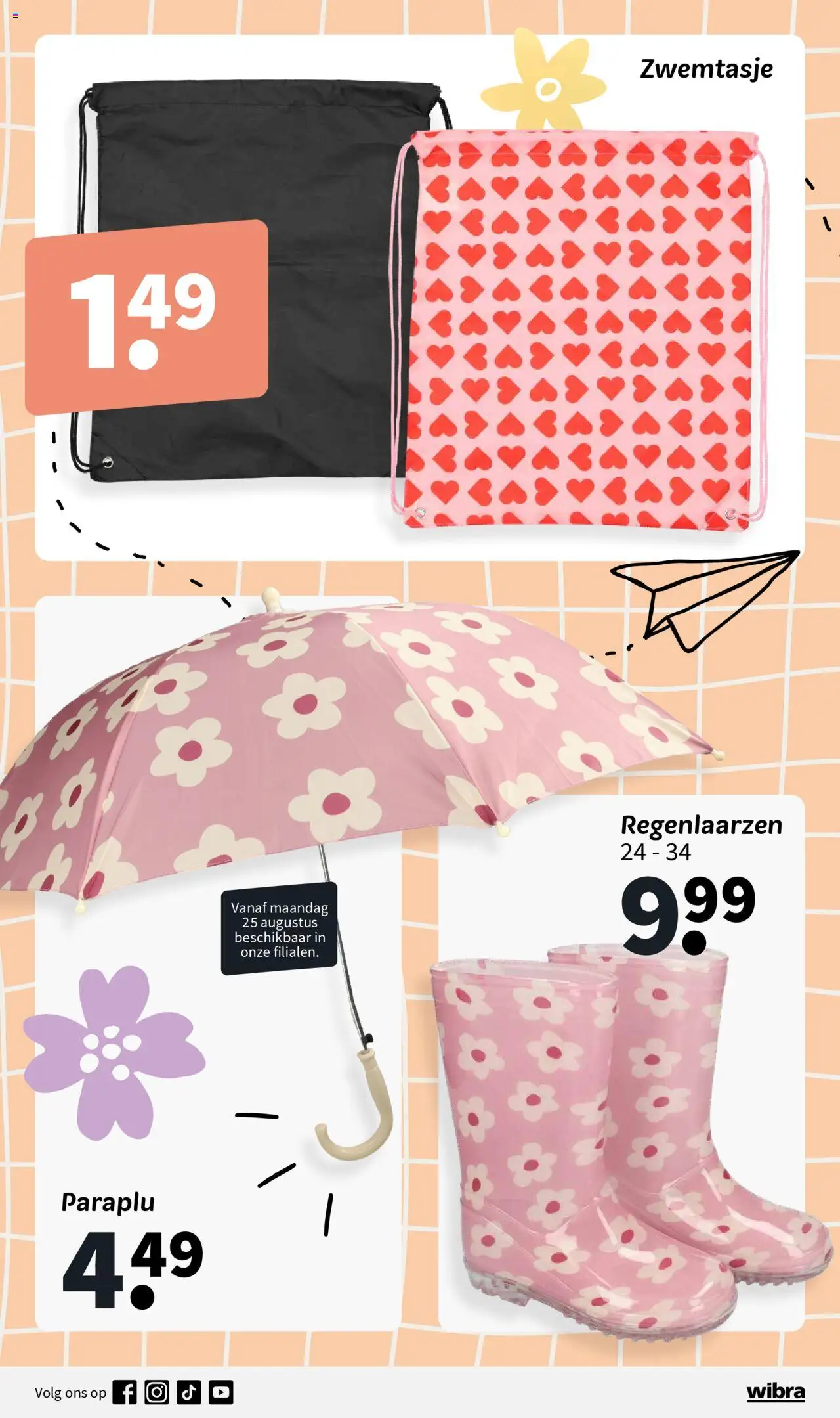  | Pagina: 8 | Producten: Paraplu, Regenlaarzen