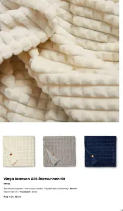 Office Depot - erbjudanden -Julkatalog - Förhandsvisning av reklamblad från butik Office Depot aktuell från 13.10.2025 | Sida: 19 | Produkter: Filt