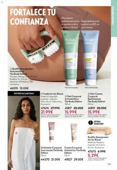 Vista previa Oriflame - Catálogo Campaña 14 válido desde el 08.10.2025 | Página: 139 | Productos: Crema, Γαύρος, Suavizante, Exfoliante corporal
