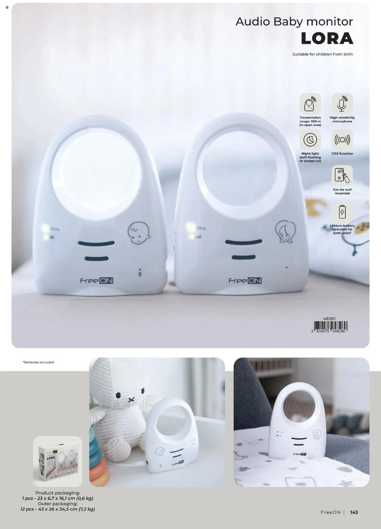 Novi Baby center katalog ponudbe – veljaven od 01.11.2024 | Stran: 143 | Izdelki: Monitor, Audio