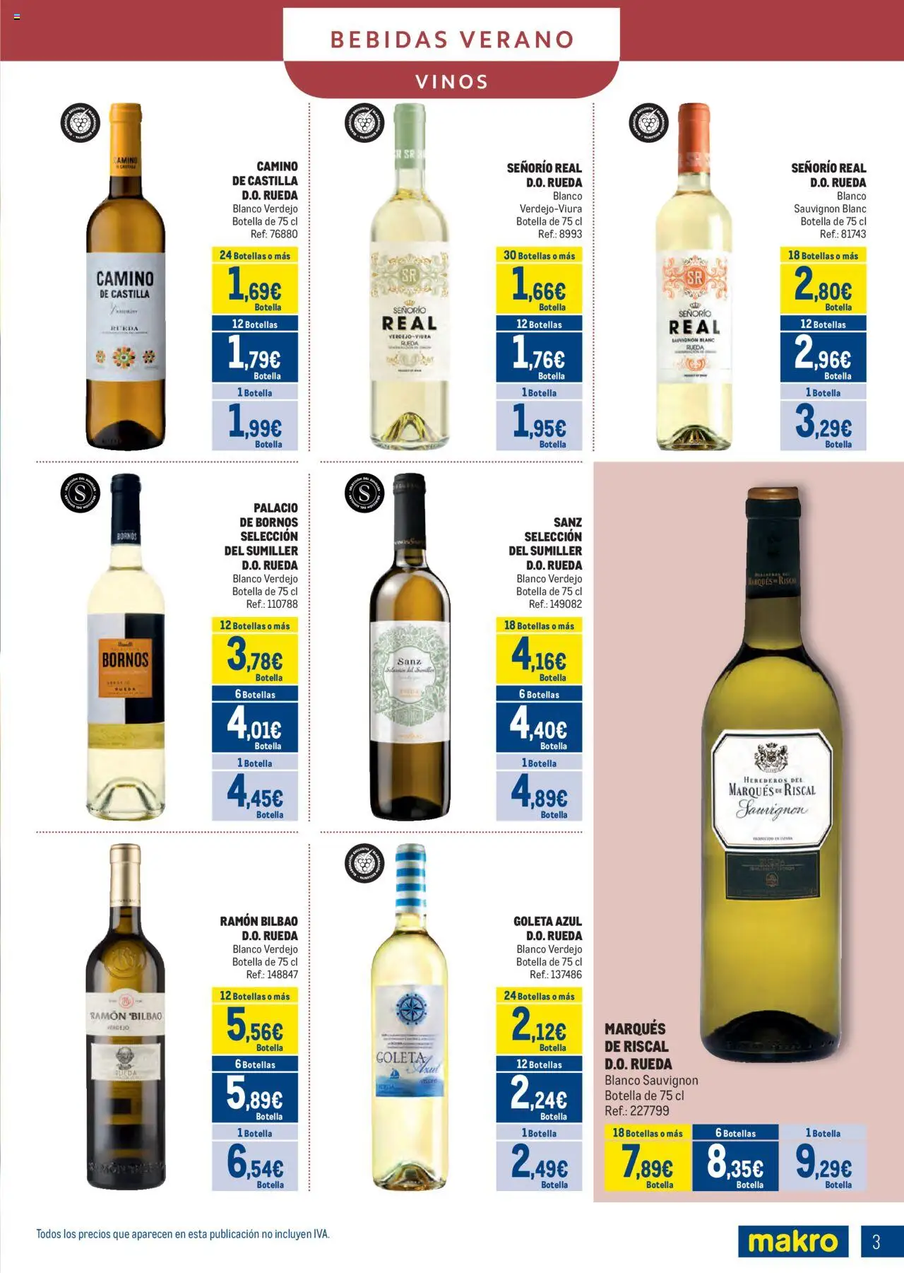 Makro - Bebidas Especial Verano Sur 2 │ válido desde el 04.08.2025 | Página: 3