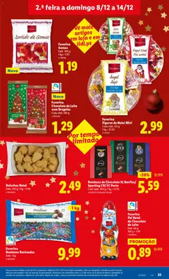 Pré-visualização Favorina Chocolate de Leite com Drageias, Chocolate de Leite com Drageias, Cada emb. 100 g válido de 08.12.2025 | Página: 25