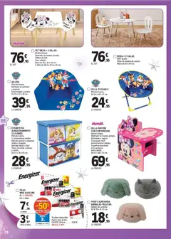 Vista previa E.Leclerc - Juguetes  válido desde el 03.11.2025 | Página: 78 | Productos: Mouse, Almohada, Mesa, Silla