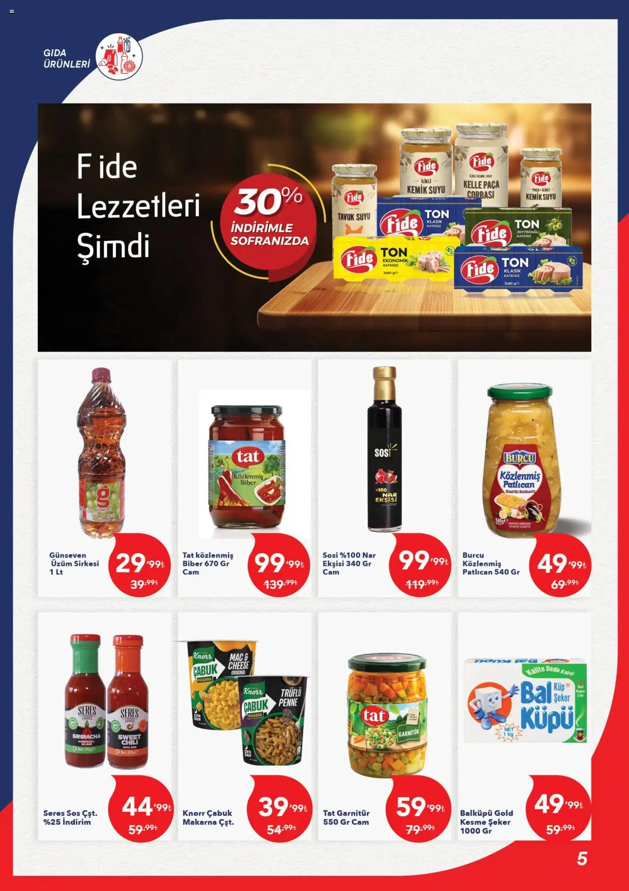 Kim Market Katalog - 18.09.2025 tarihinden itibaren geçerlidir | Sayfa: 5 | Ürünler: Kemik suyu, Şeker, Makarna, Nar