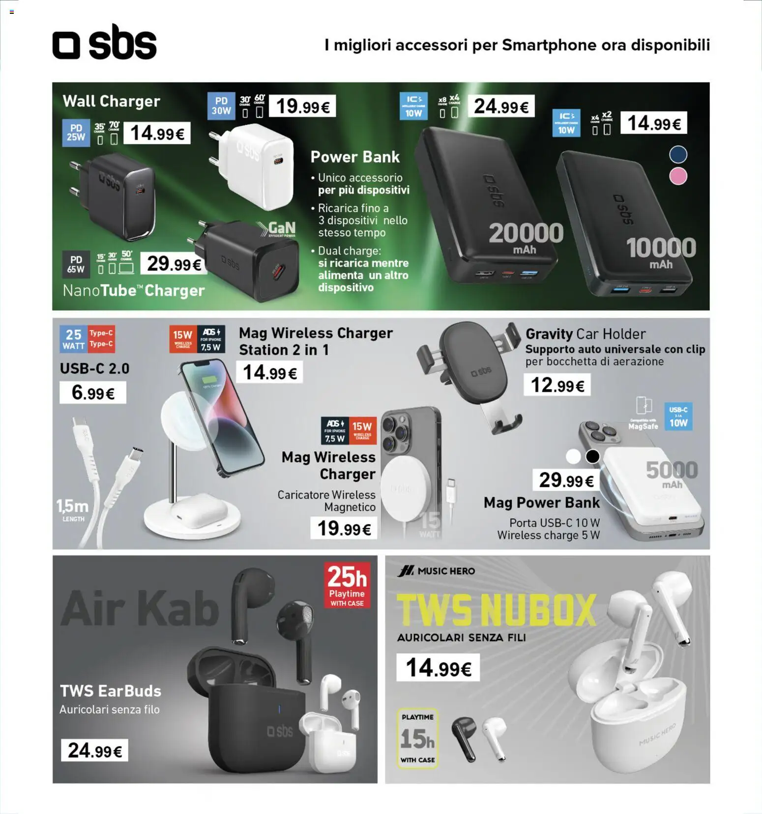 Volantino Euronics del 23.04.2026 | Pagina: 8 | Prodotti: Auricolari, Iphone, Power bank, Smartphone