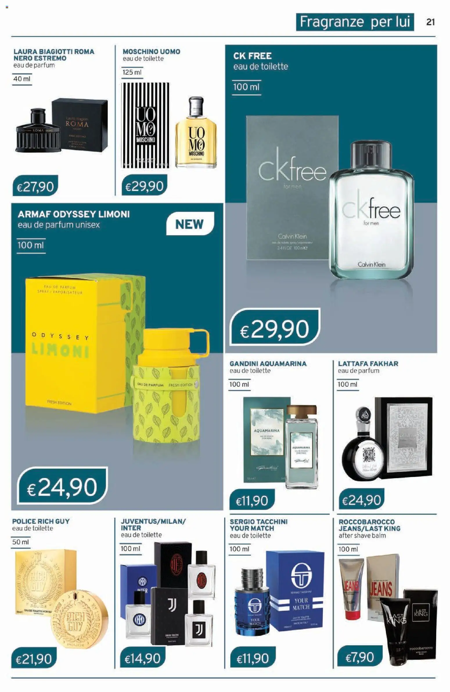 Volantino Sirene Blu del 03.03.2026 | Pagina: 21 | Prodotti: Tè, Jeans