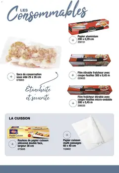 Promocash - Prévisualisation de Promocash Carte art de la table valide à partir de 19.11.2025 | Page: 39 | Produits: Rouleau, Papier aluminium