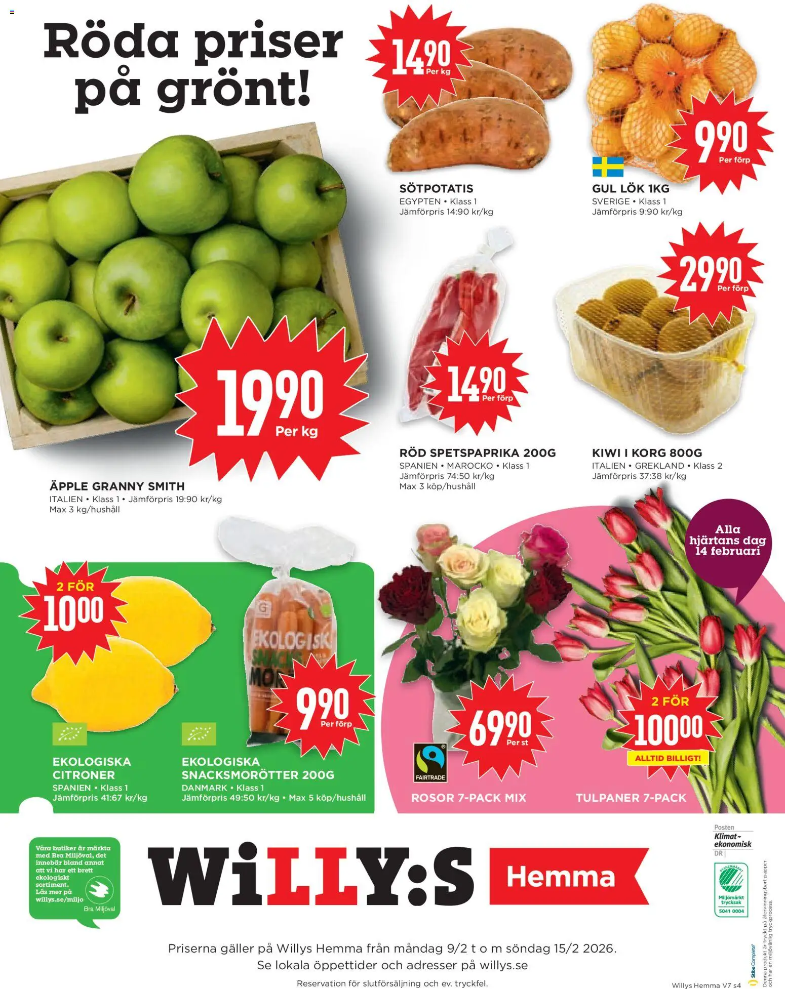 Willys reklamblad aktuell från 09.02.2026 | Sida: 4