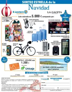 Vista previa E.Leclerc folleto válido desde el 24.11.2025 | Página: 1 | Productos: Hidrolimpiadora, Televisión, Altavoz, Cafetera