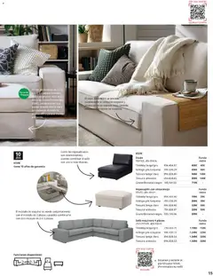 Vista previa Catálogo IKEA Sofás válido desde el 02.12.2025 | Página: 15 | Productos: Reposapiés, Funda, Almacenaje, Sofá