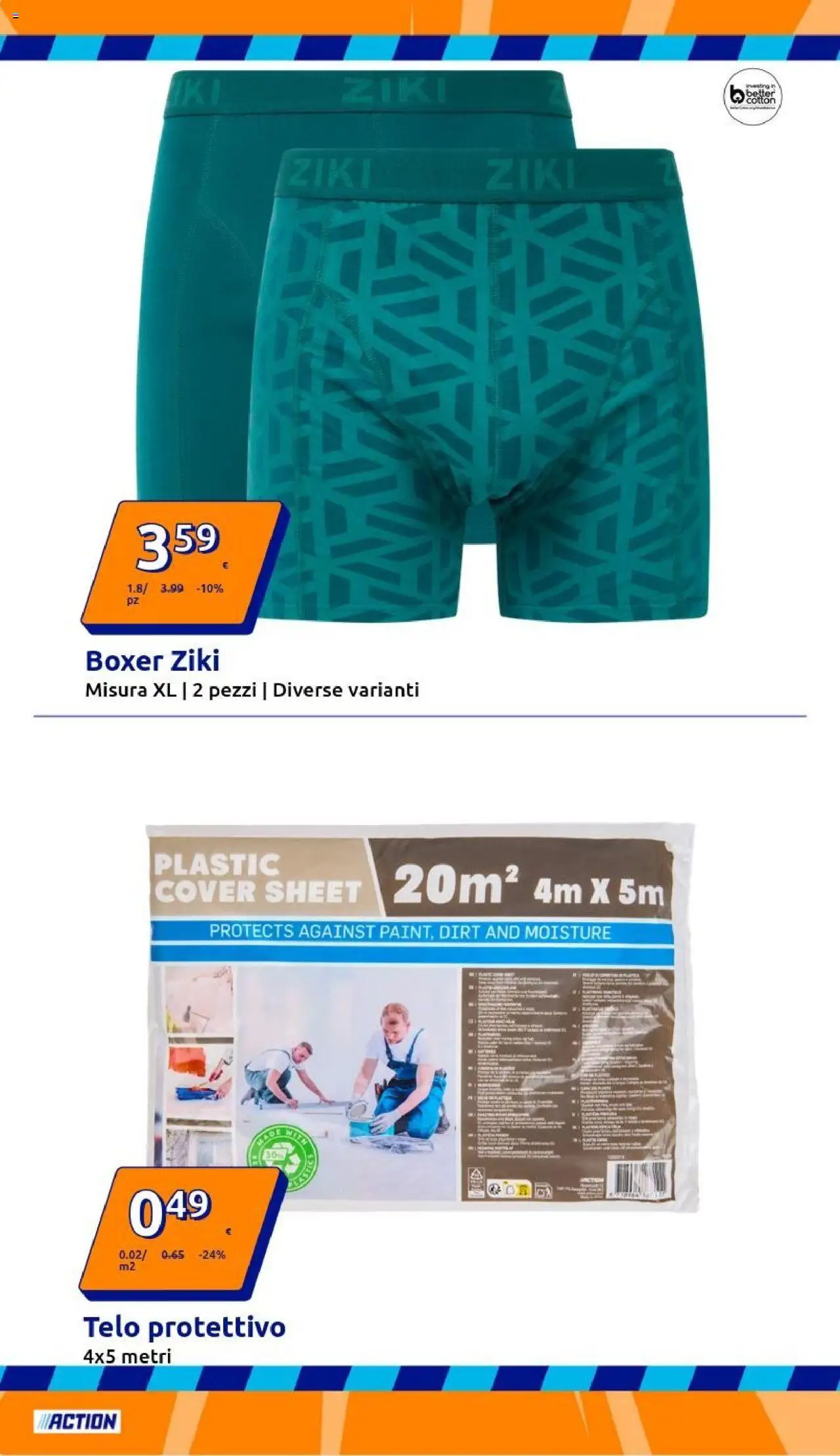 Volantino Action del 24.09.2025 | Pagina: 2 | Prodotti: Boxer