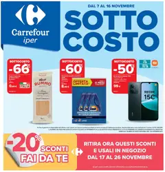 Anteprima del volantino Carrefour Iper - Carugate catalogo valido a partire dal 07.11.2025