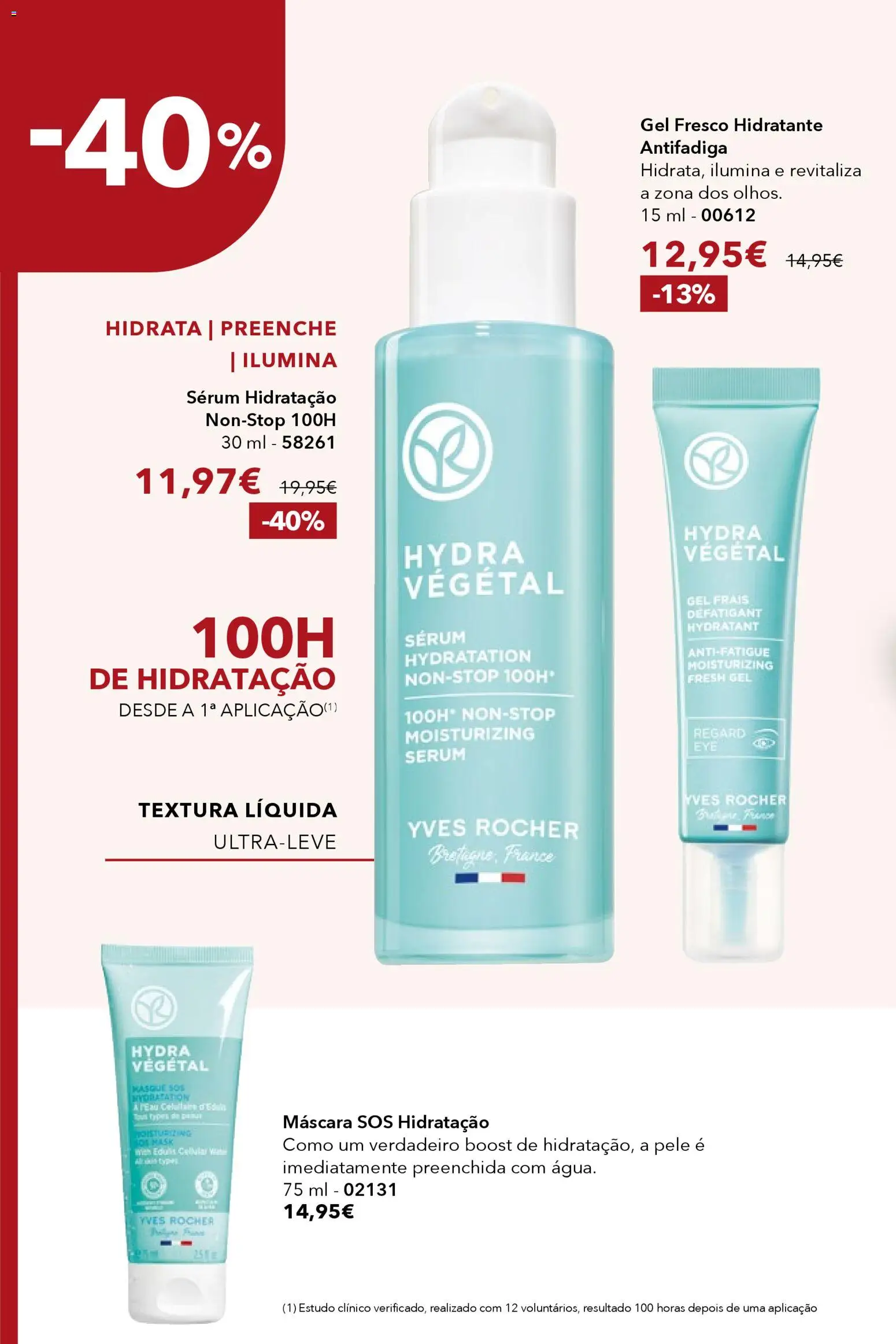 Yves Rocher catálogo 1 │ válido de 31.12.2025 | Página: 40 | Produtos: Sérum