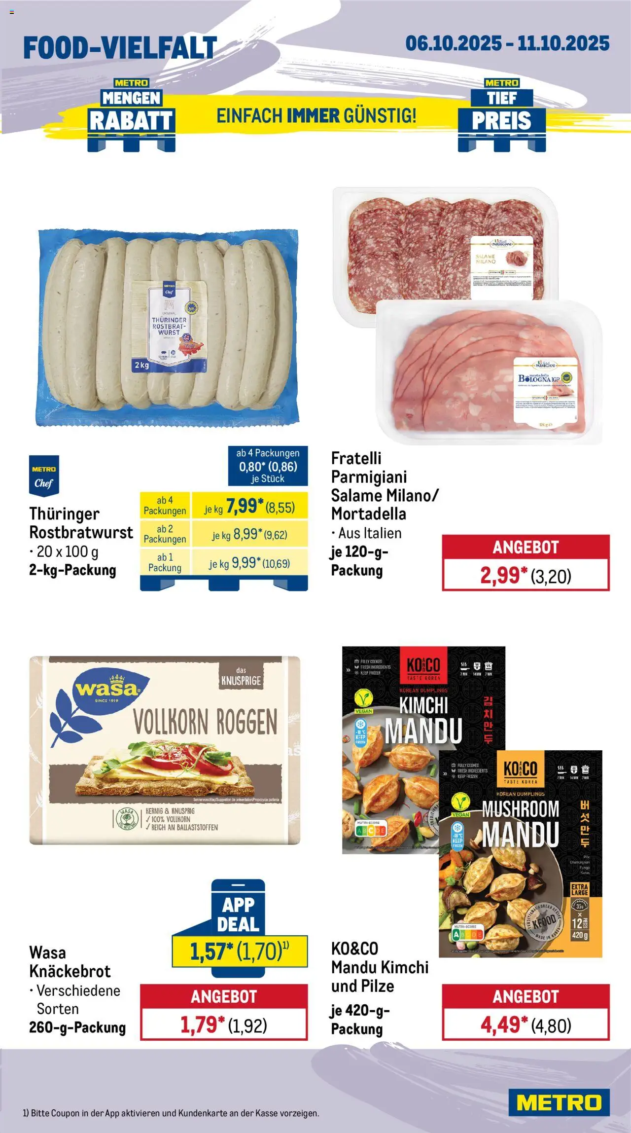 Metro Prospekt 	 – gültig ab 06.10.2025 | Seite: 11 | Produkte: Wurst