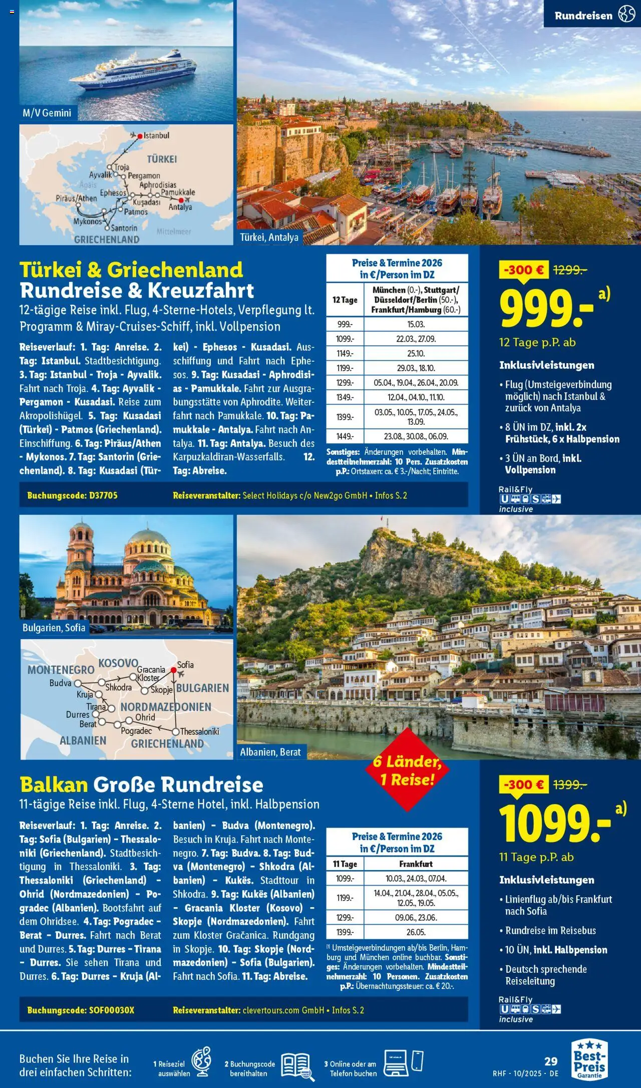 Lidl Reisen Prospekt 	 – gültig ab 26.09.2025 | Seite: 29 | Produkte: Tür, Telefon