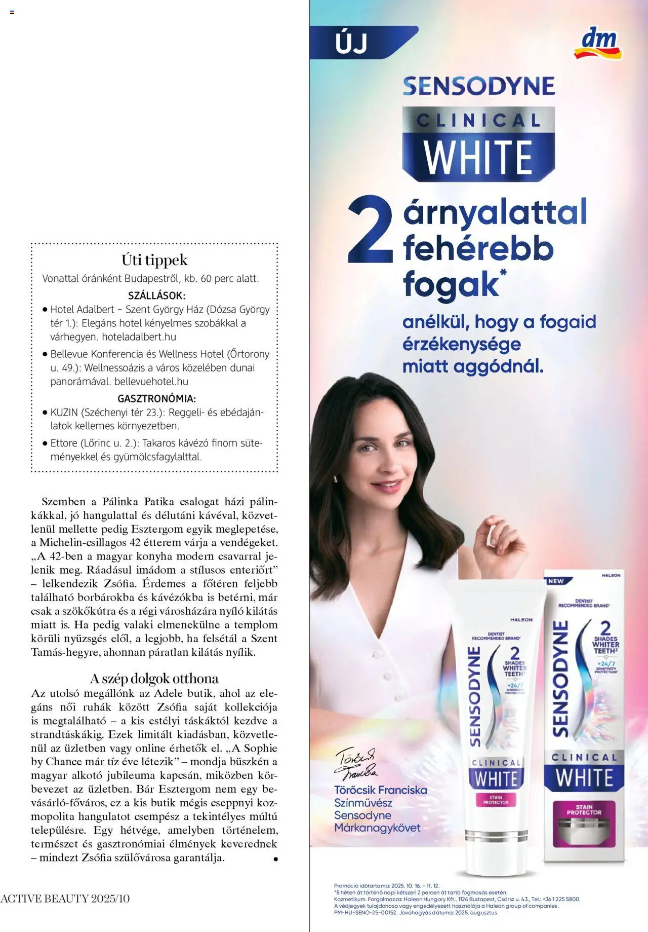 DM Drogerie Markt akciós ujság - amely érvényes a következő dátumtól: 16.10.2025 | Oldal: 73 | Termékek: Pálinka