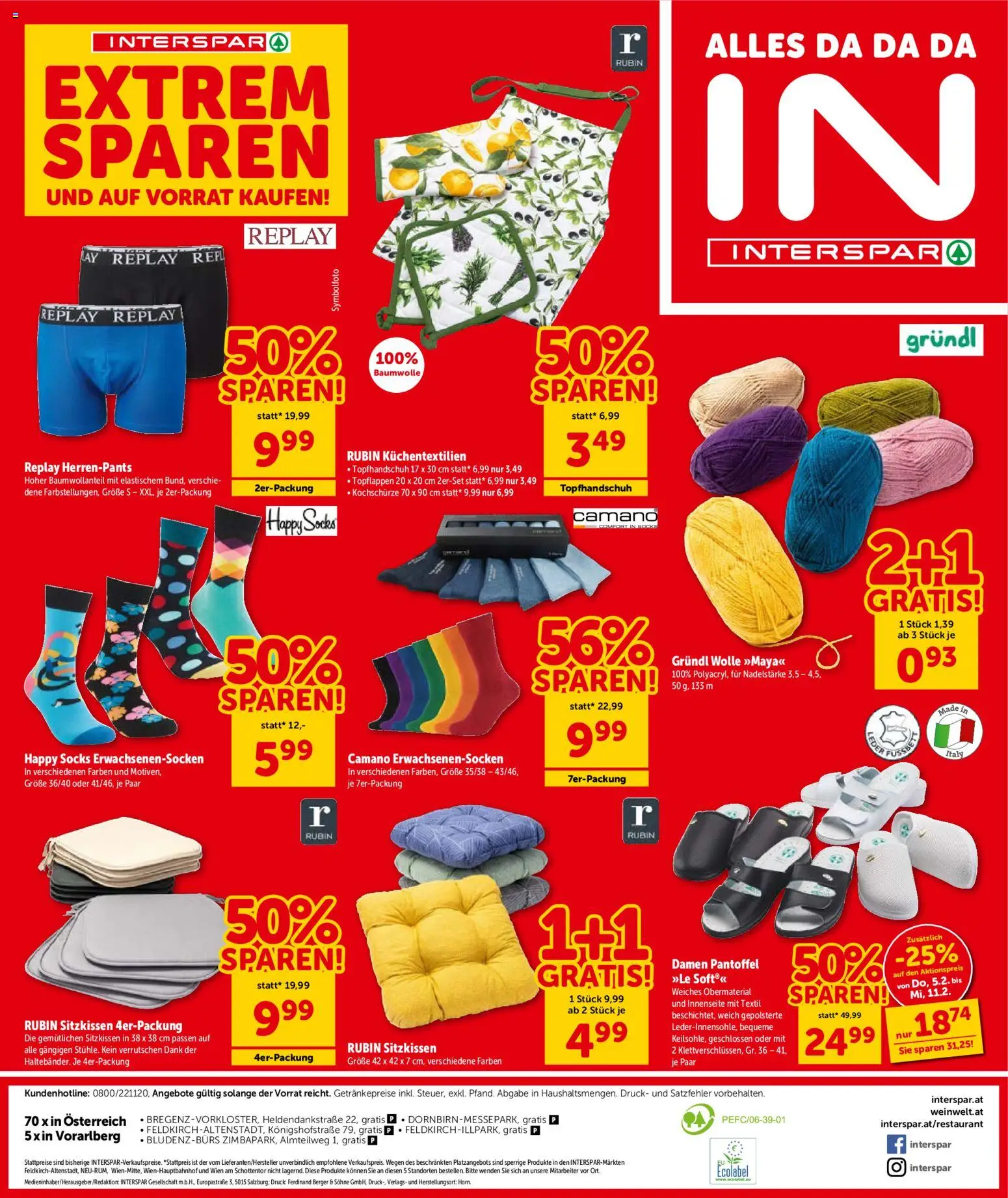 Interspar Flugblatt - Vorarlberg gültig ab 05.02.2026 | Seite: 17