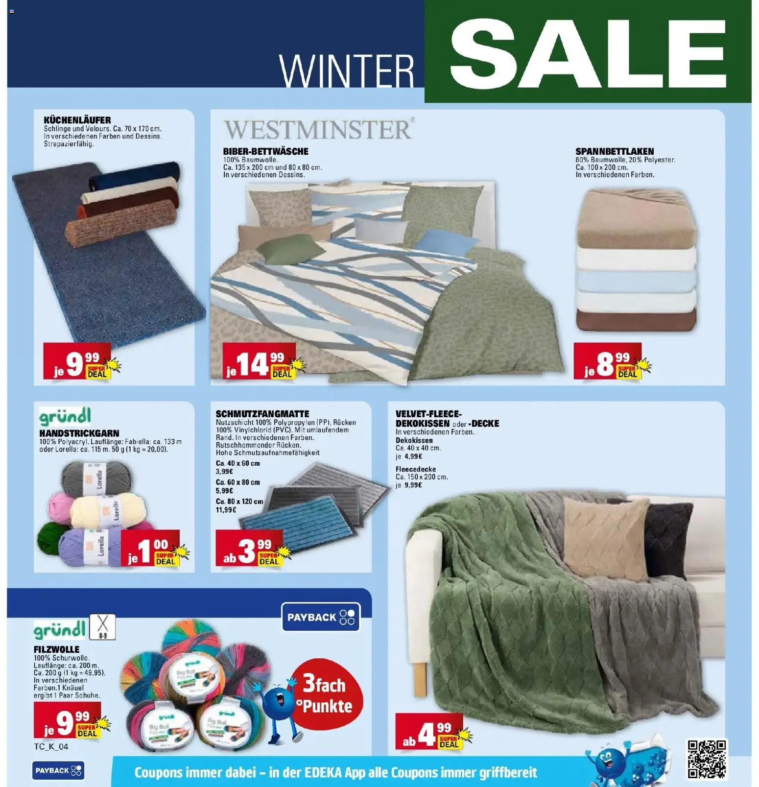 Marktkauf - Marktkauf: Wochenangebote – gültig ab 11.01.2026 | Seite: 30 | Produkte: Decke, Schmutzfangmatte