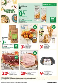 Auchan folder / publicité - Voorbeeld van een folder van Auchan, geldig van 13.01.2026 | Pagina: 22 | Producten: Mozzarella, La