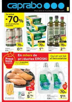 Vista previa Caprabo folleto válido desde el 13.11.2025