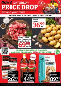 Oxford Freshmarket specials catalogue – valid from 18.04.2026