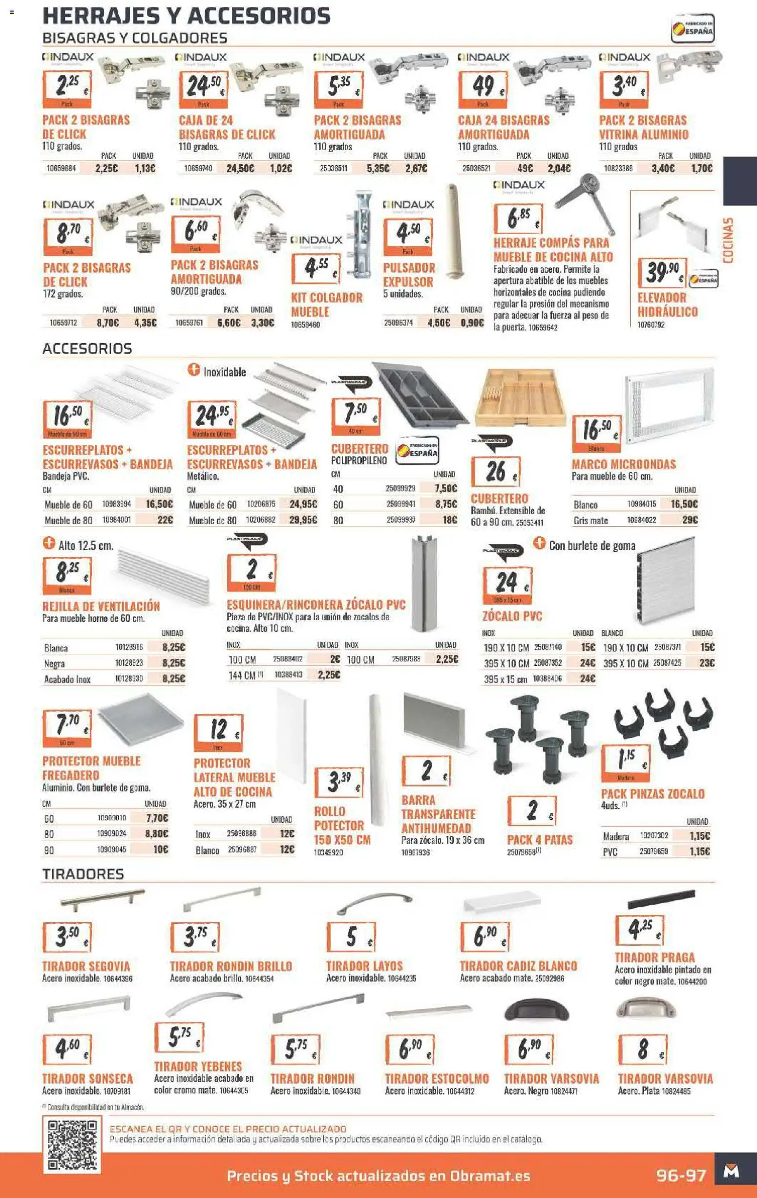 Obramat folleto │ válido desde el 23.03.2026 | Página: 97 | Productos: Muebles, Marco, Peso, Mueble de cocina
