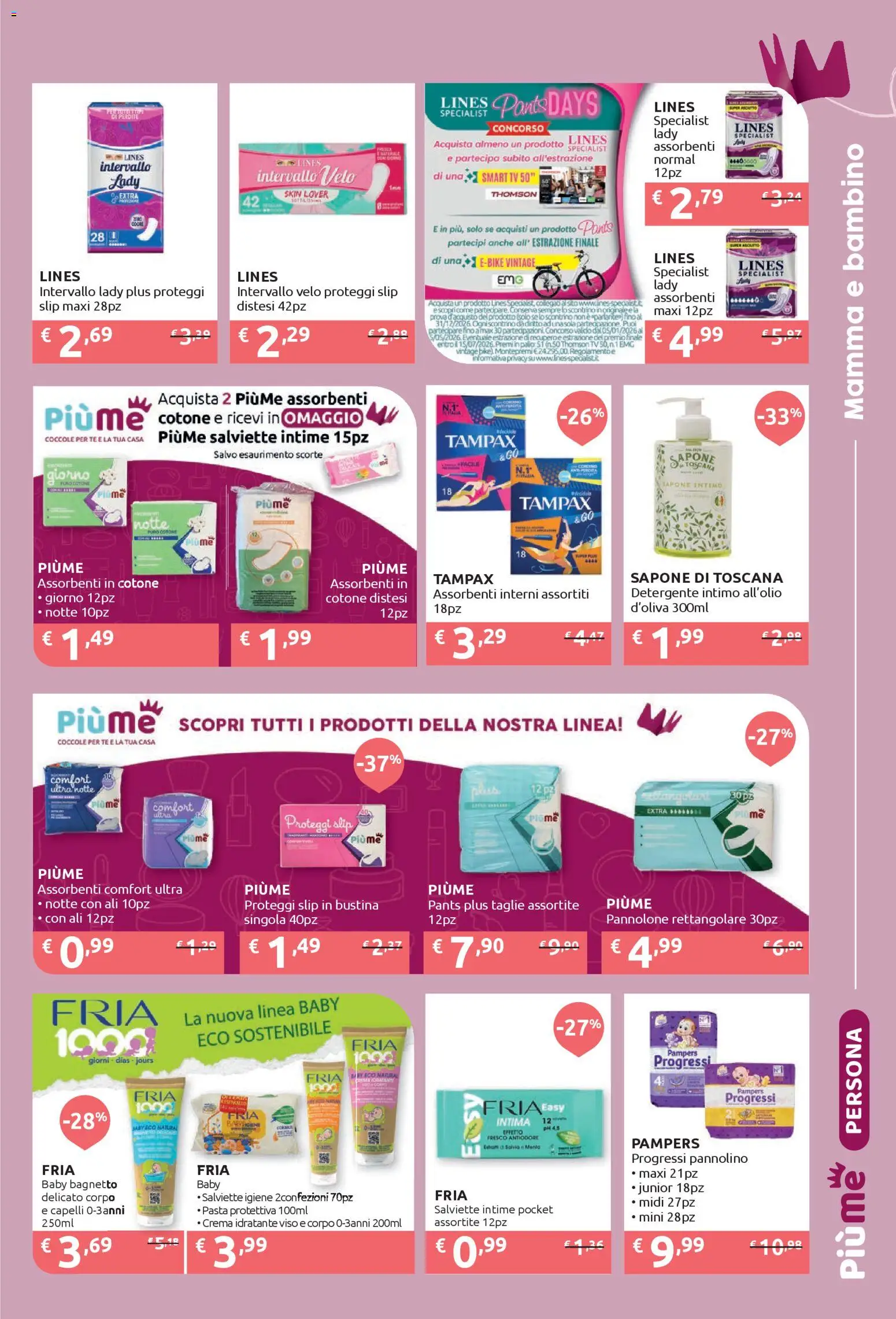 Volantino IperSoap del 16.02.2026 | Pagina: 17 | Prodotti: Sapone, Detergente intimo, Tè, Bagnetto