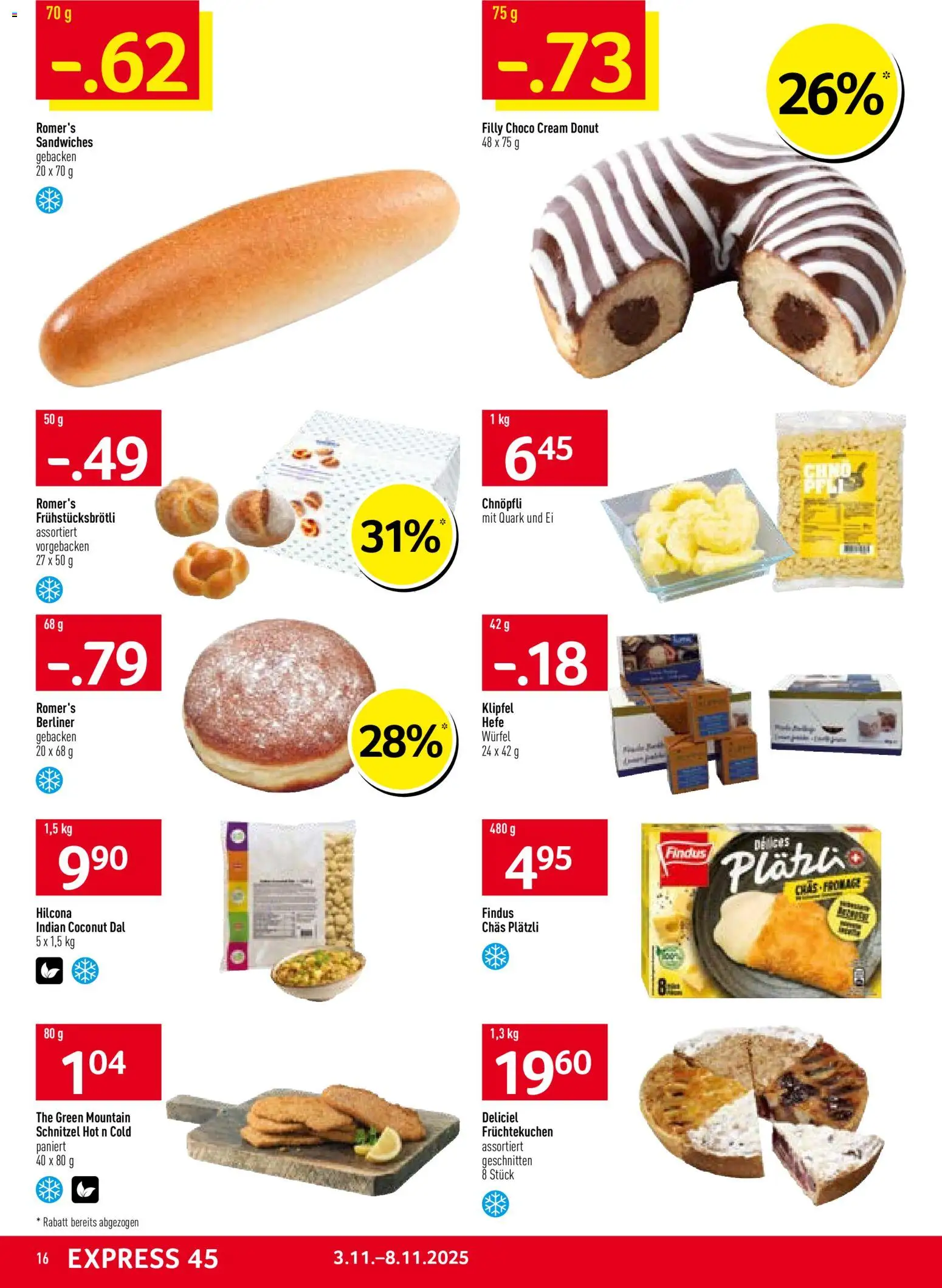 Prodega Aktionen – gültig ab 03.11.2025 | Seite: 16 | Produkte: Quark