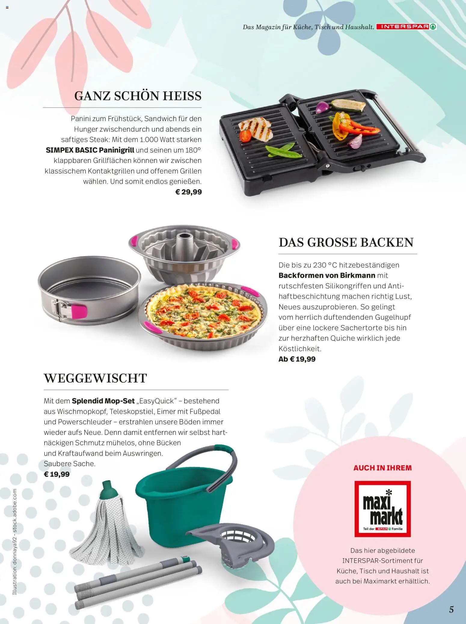 Maximarktr Mein Zuhause Magazin gültig ab 07.04.2026 | Seite: 5 | Produkte: Tisch