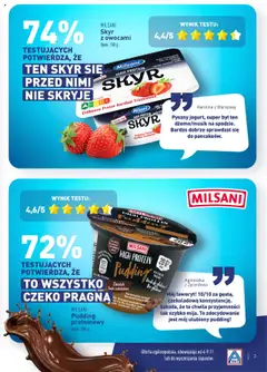 Pogląd oferty "Aldi Gazetka - Wielki test" - ważna od 04.11.2024 | Strona: 3 | Produkty: Czekoladowa, Bez laktozy, Skyr, Cukier