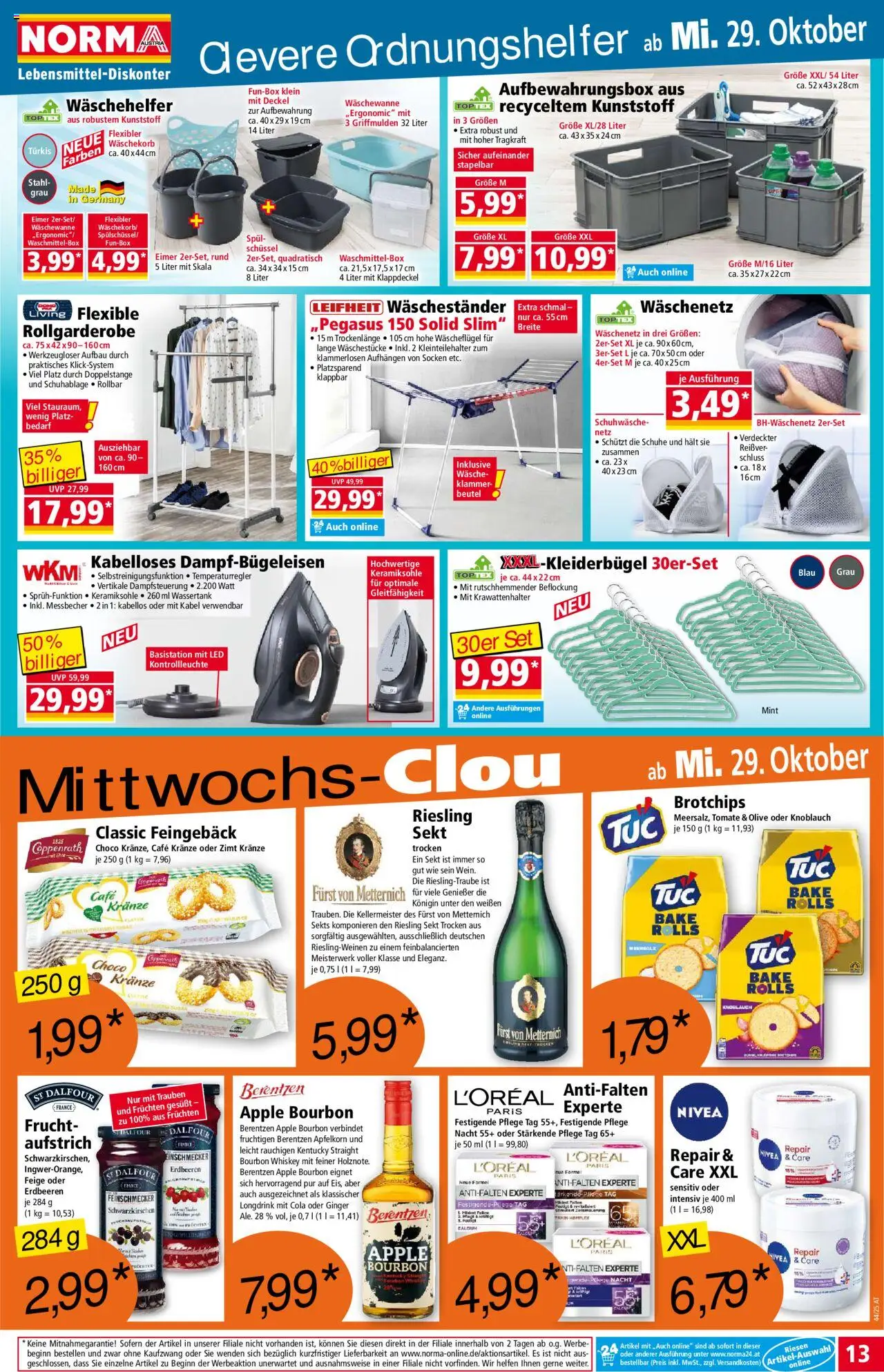 Norma Flugblatt gültig ab 27.10.2025 | Seite: 14 | Produkte: Erdbeeren, Kabel, Apple, Bourbon