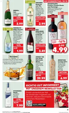 Kaufland DE - DE Folder - Voorbeeld van een folder van Kaufland DE, geldig van 30.10.2025 | Pagina: 41 | Producten: Noten, Wodka, Whisky, Cassis