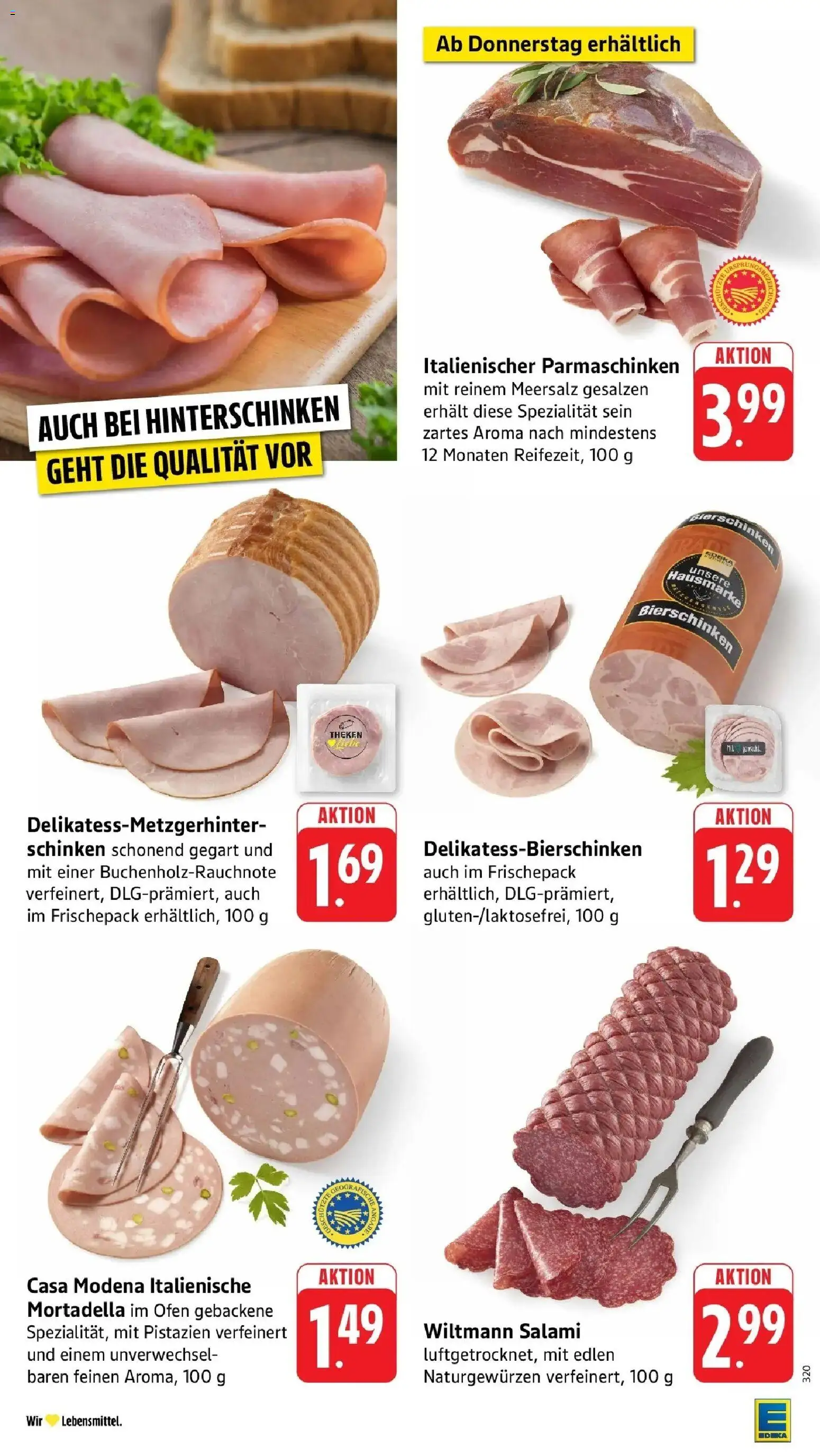 Edeka prospekt Steinfeld	 – gültig ab 09.03.2026 | Seite: 10 | Produkte: Ofen, Pistazien, Salami, Schinken