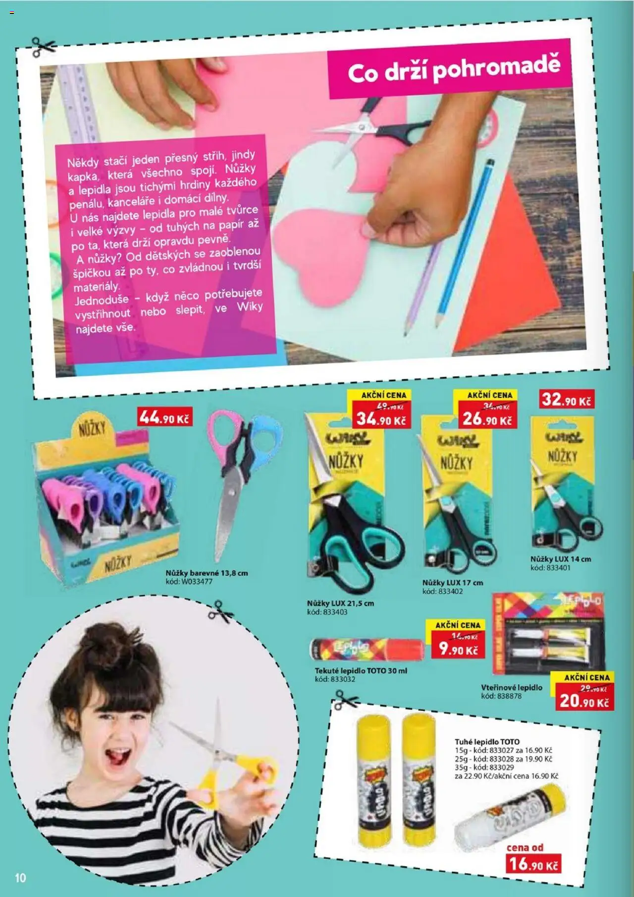 Wiky katalog - Škola 2025 od 04.08.2025 | Strana: 10 | Produkty: Nůžky