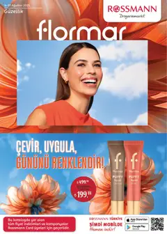 04.08.2025 tarihinden itibaren geçerli olan Rossmann kataloğu önizlemesi