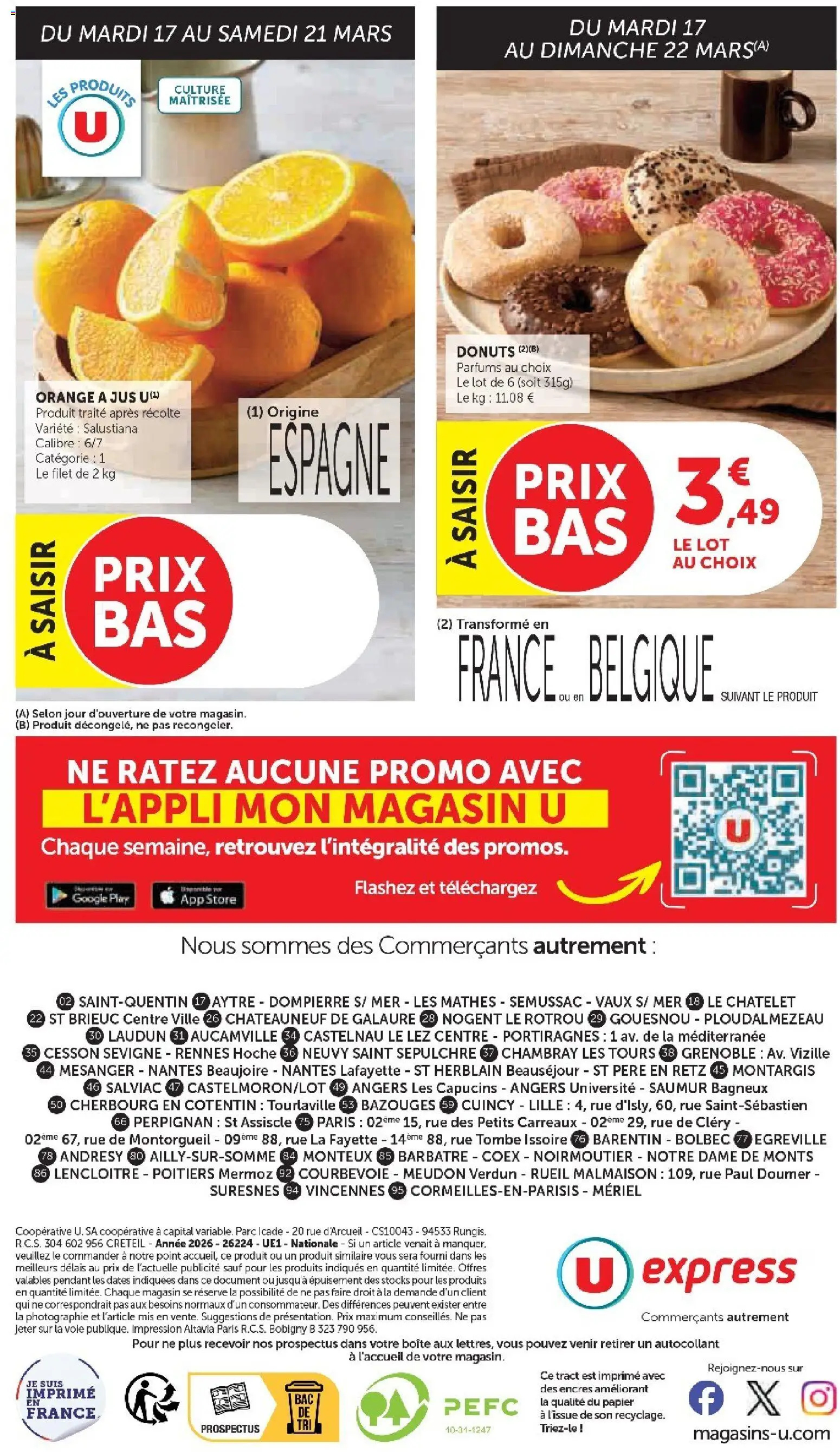 {H1} | Page: 12 | Produits: Orange a Jus, Orange, Store, Jus