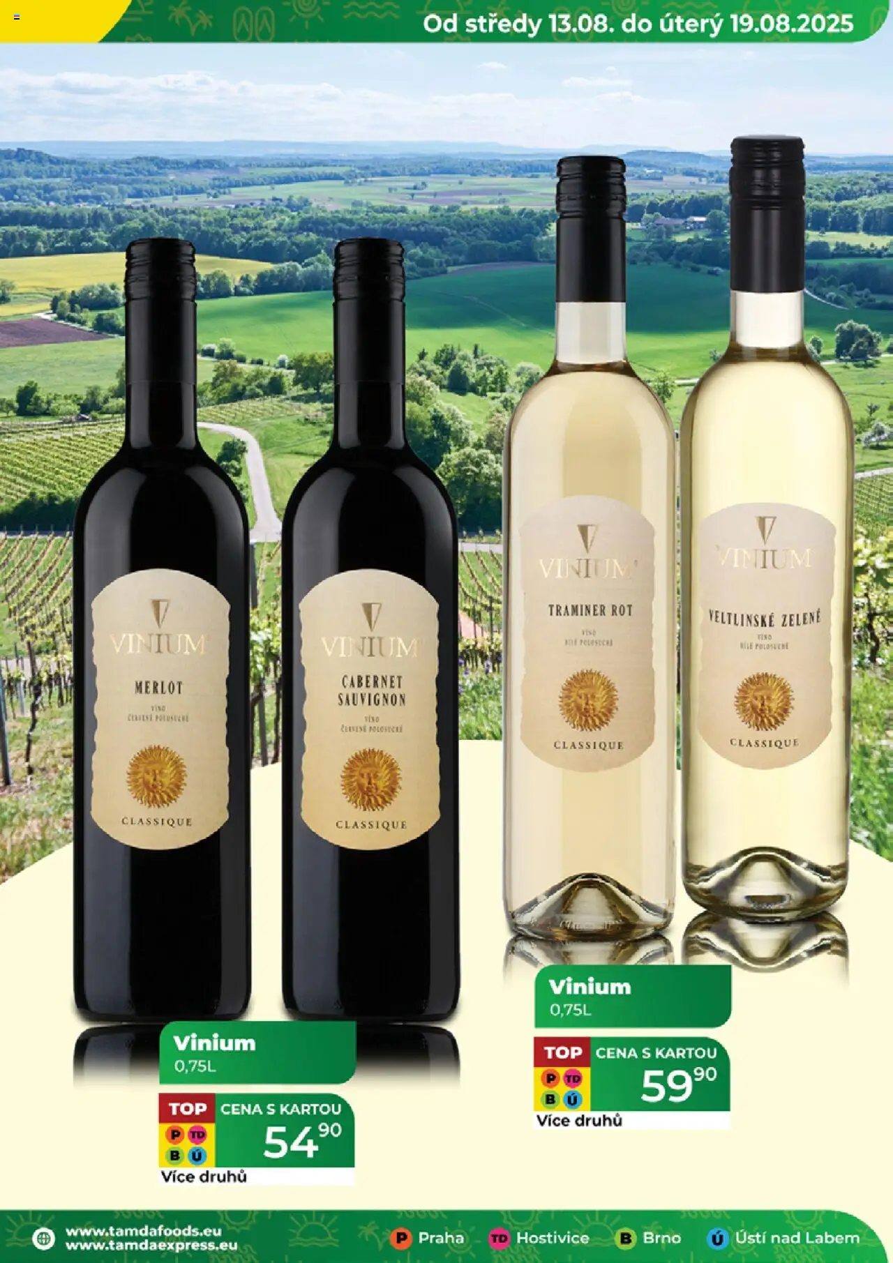Tamda Foods leták od 13.08.2025 | Strana: 35 | Produkty: Merlot, Cabernet Sauvignon