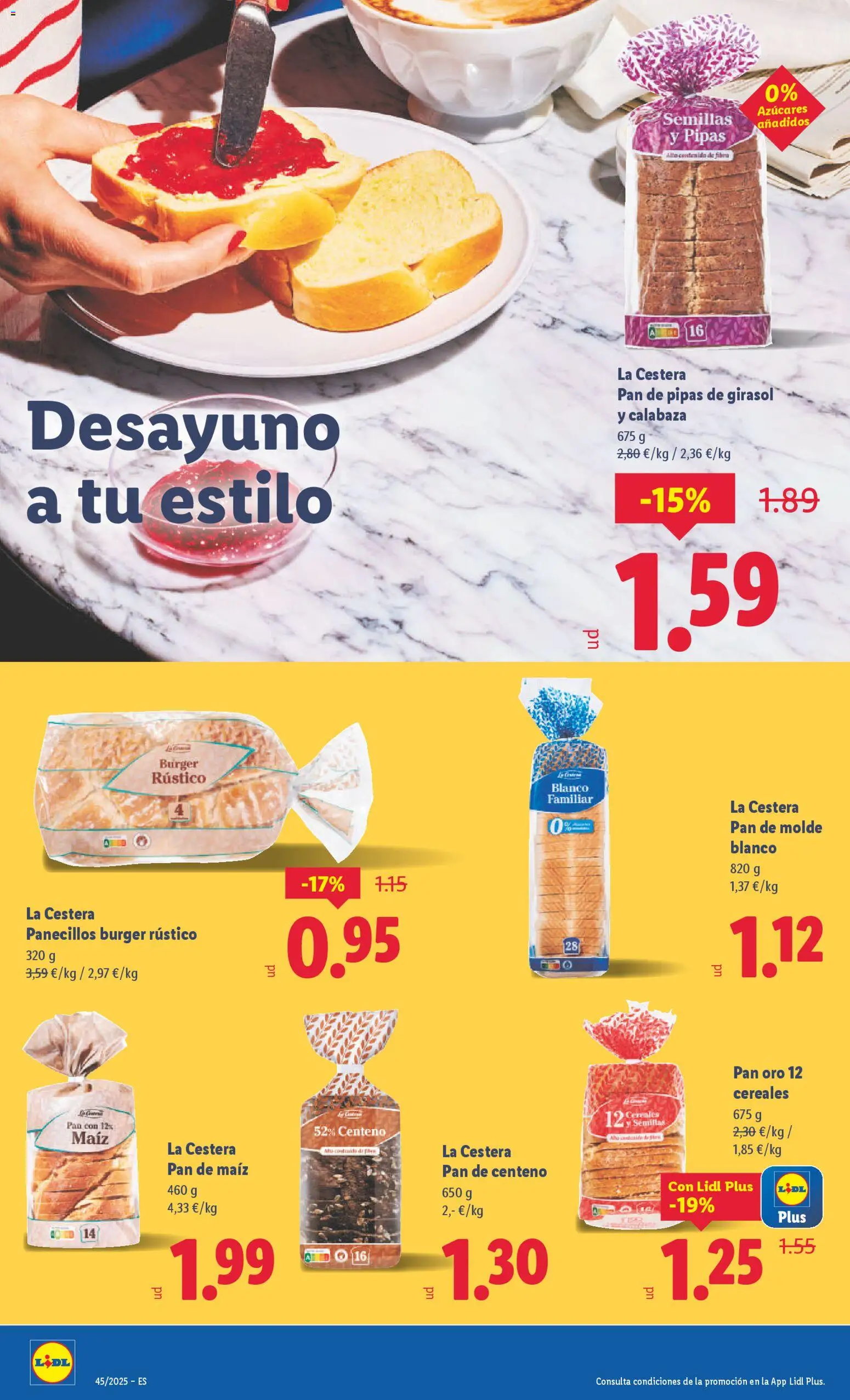 Lidl folleto │ válido desde el 03.11.2025 | Página: 18 | Productos: Παραθυρόφυλλο, Πράσινο τσάι, Pan, Pan de molde
