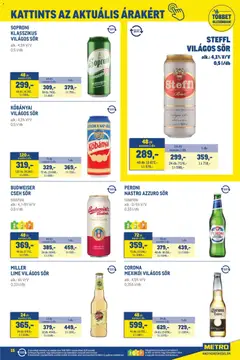 Metro Élelmiszer és Szezonális katalógus 2026/04 - amely érvényes a következő dátumtól: 07.04.2026 | Oldal: 15