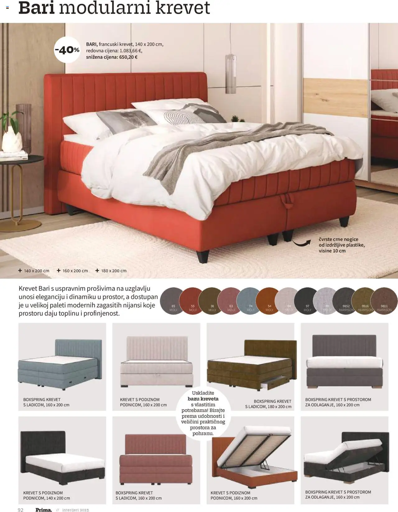 Prima katalog | vrijedi od 01.01.2025 | Stranica: 94 | Proizvodi: Krevet