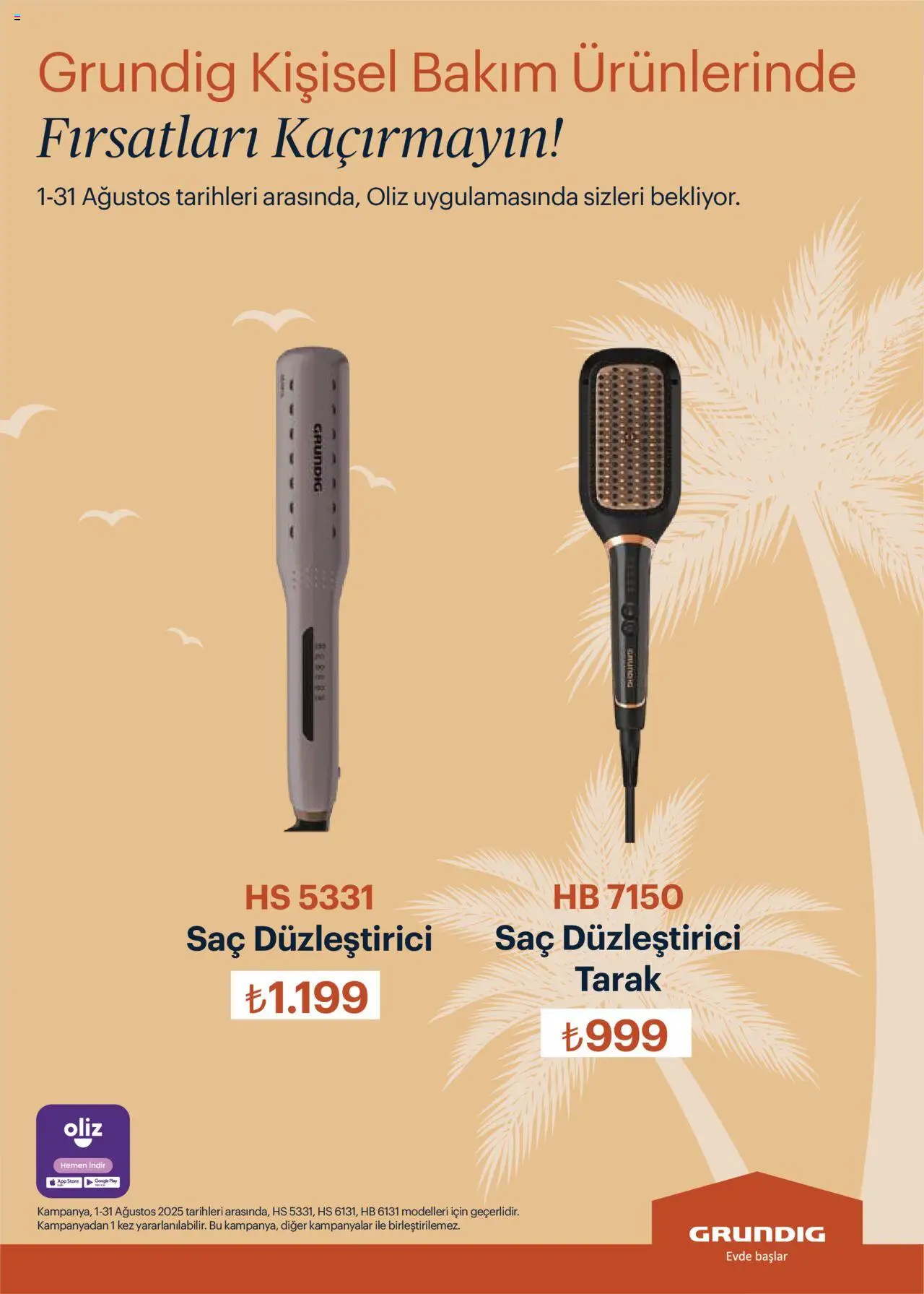 Arçelik Katalog - 16.09.2025 tarihinden itibaren geçerlidir | Sayfa: 100 | Ürünler: Saç düzleştirici
