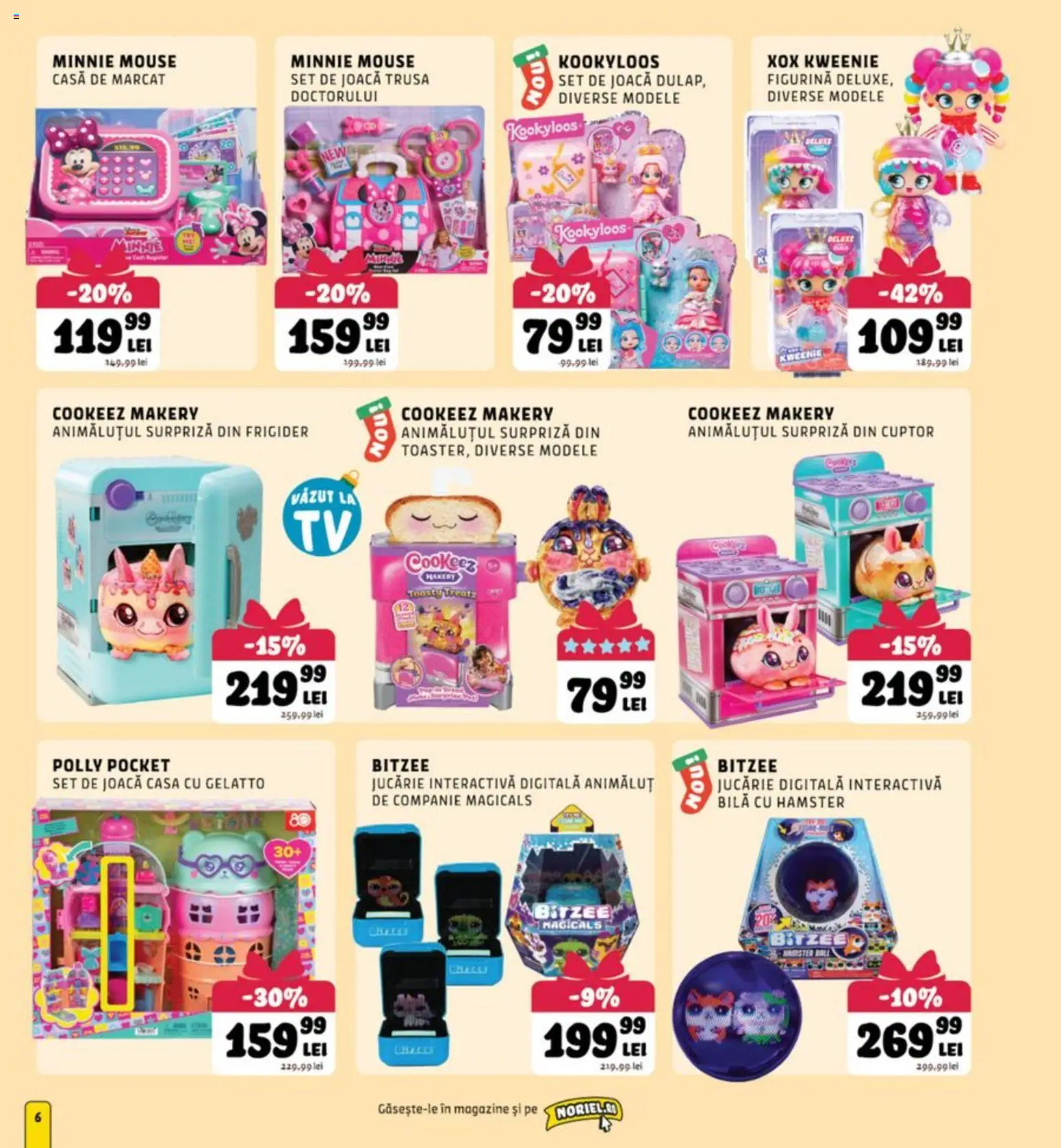 Noul catalog Noriel – valabil de la 17.11.2025 | Pagină: 6 | Produse: Mouse, Frigider, Cuptor
