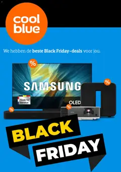 Coolblue Black Friday - Voorbeeld van een folder van Coolblue, geldig van 07.11.2025