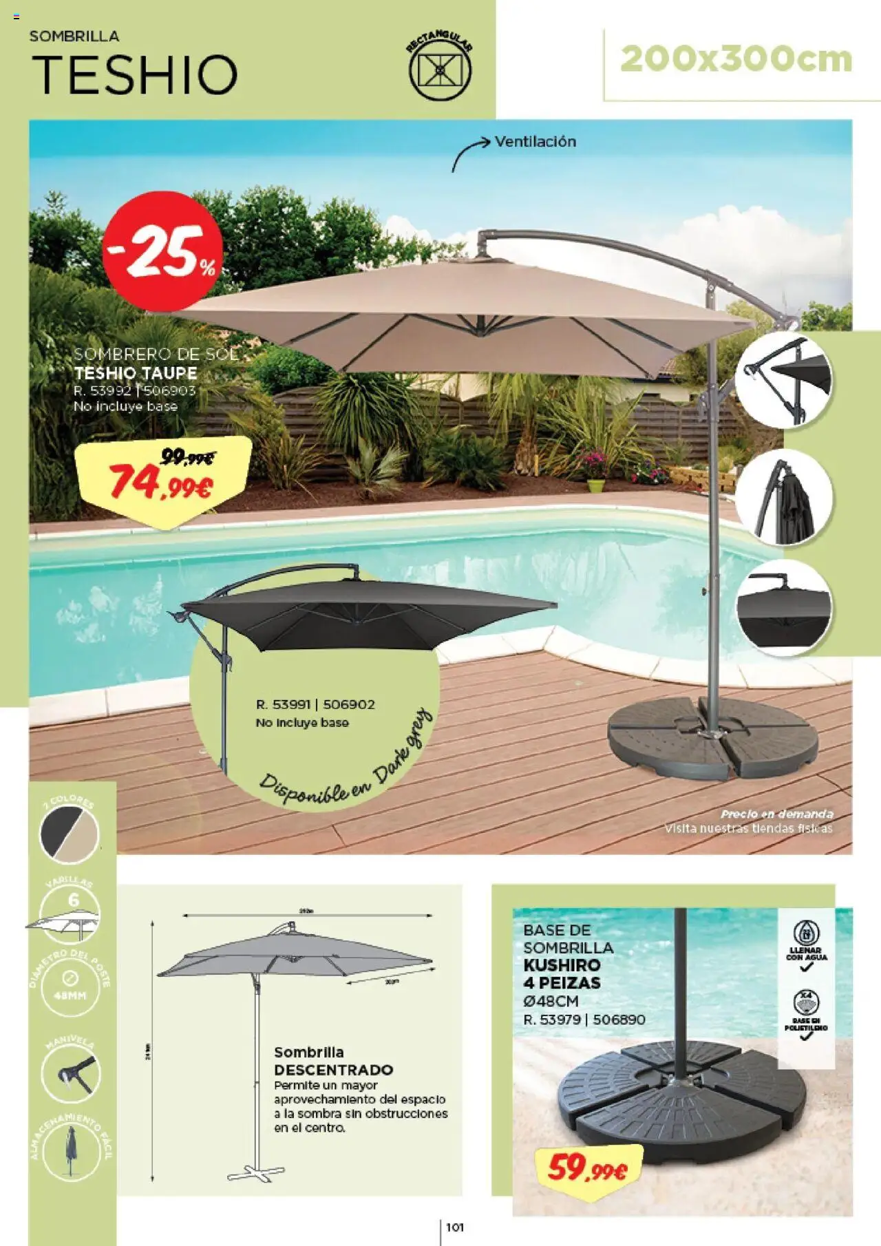 Espaço Casa - Catálogo AireLibre 2025 │ válido de 12.05.2025 | Página: 102 | Produtos: Agua, Base