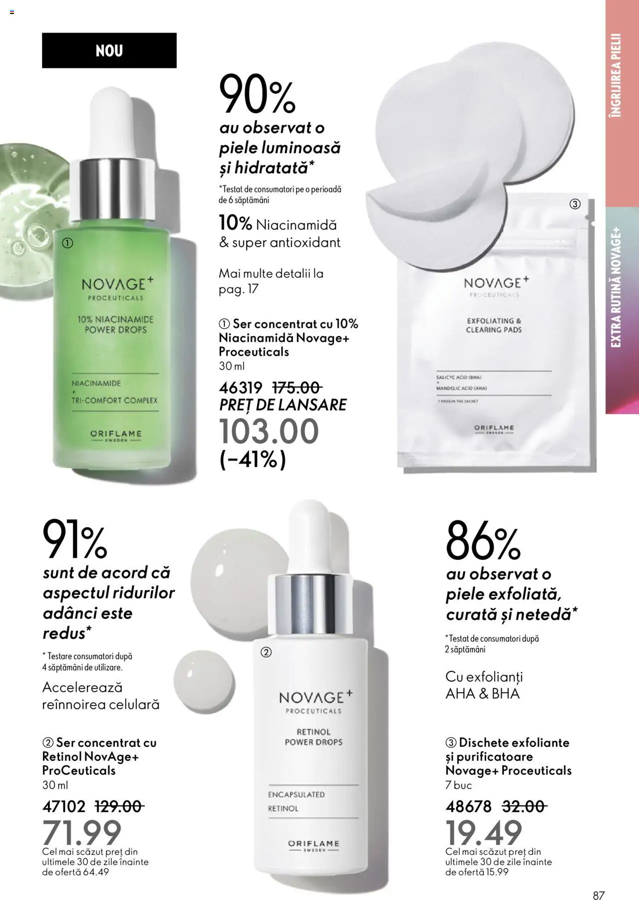 Noul catalog Oriflame – valabil de la 22.10.2025 | Pagină: 87