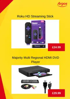 Preview of Argos - Weekly offers valid from 24.02.2026 | Page: 3 | Products: Player