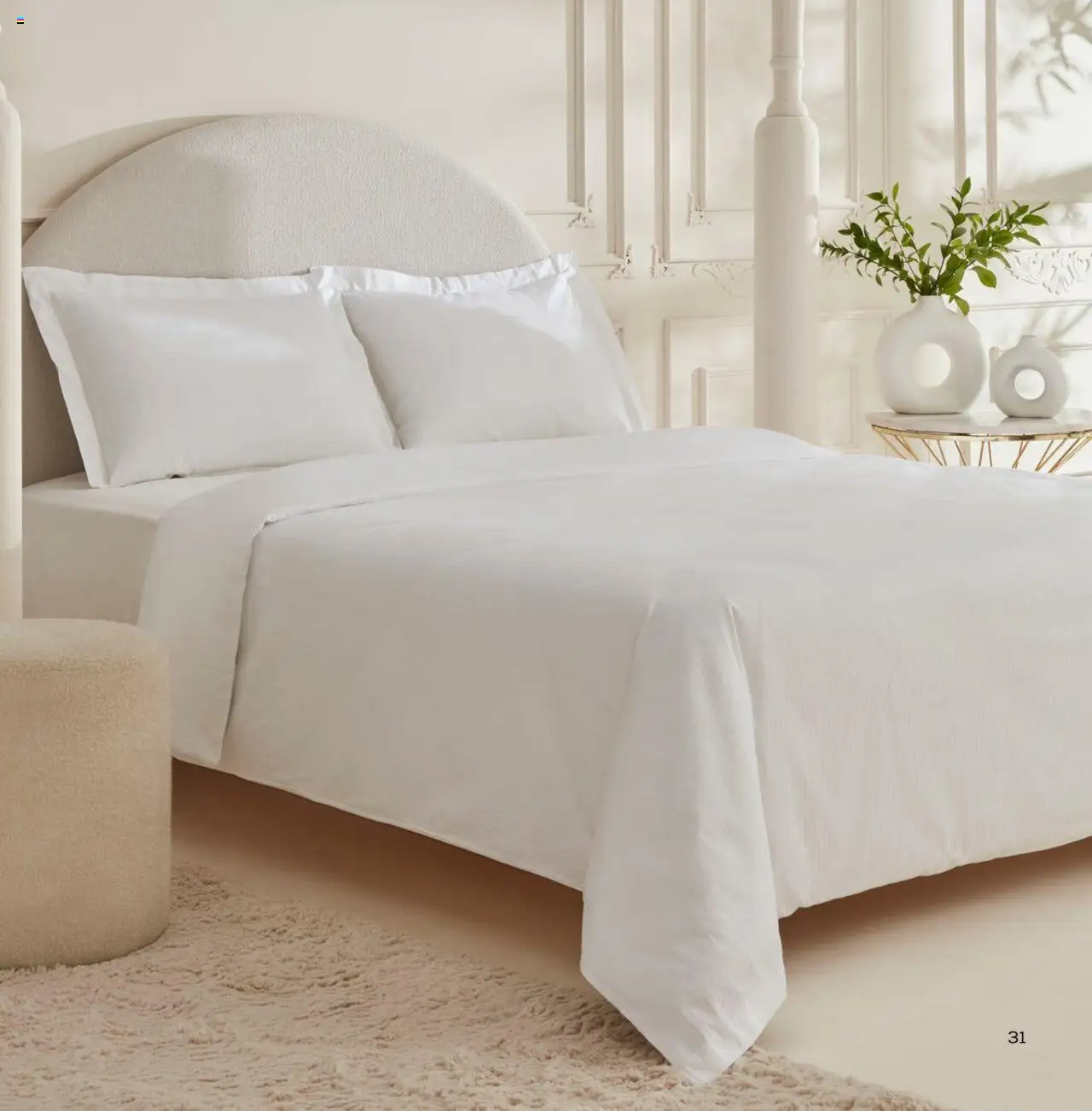 Karaca - Karaca Home - White Collection - 03.03.2025 tarihinden itibaren geçerlidir | Sayfa: 31 | Ürünler: Yatak, Yastık, Nevresim, Yastık kılıfı